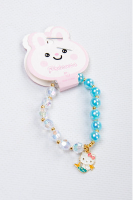 Дитячий браслет з бусинок